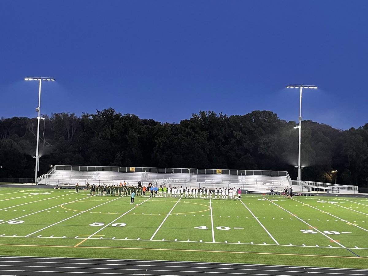 Great night for soccer at Seneca. NW Varsity taking the field after NW JV wins 4-1🙌 #JagPride