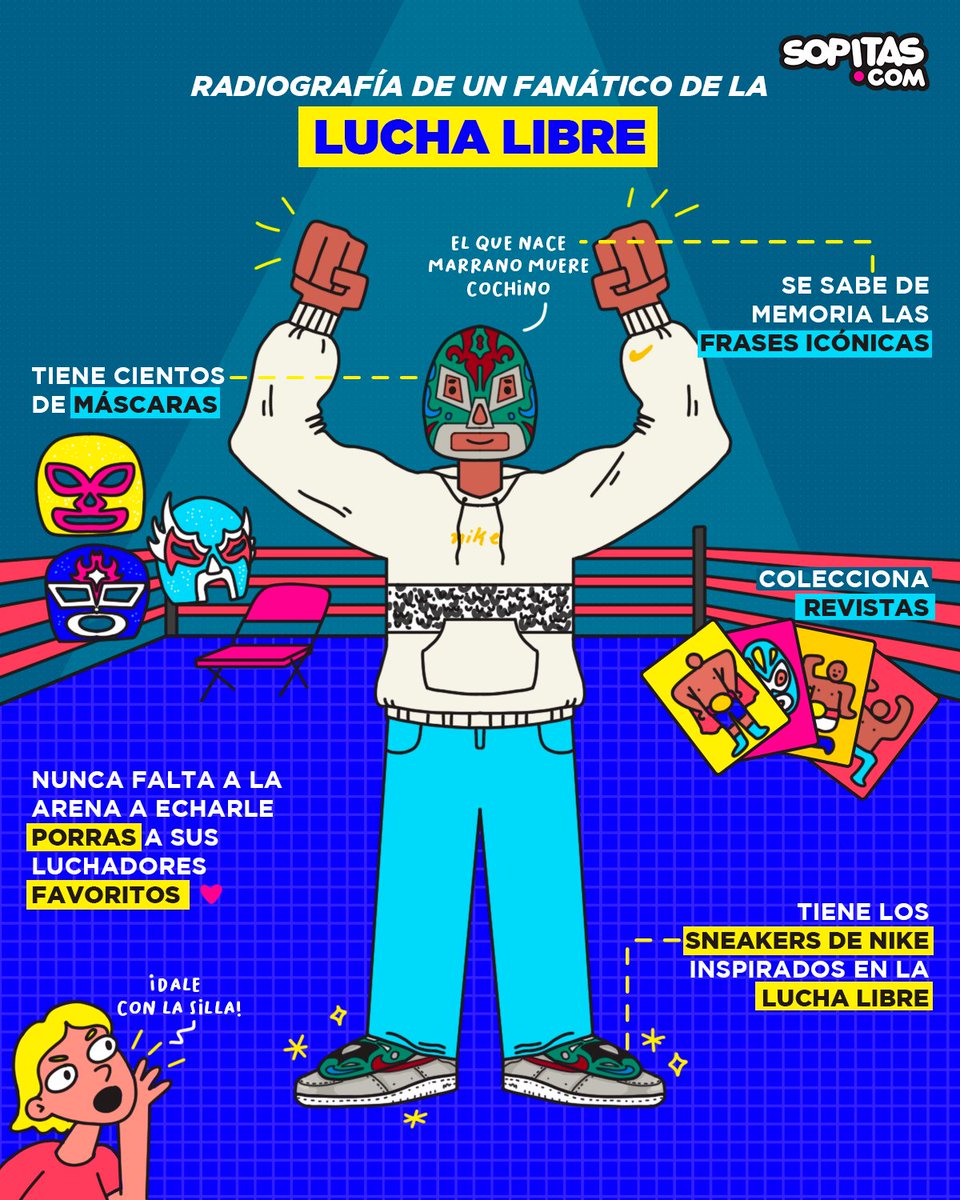 *Se pone a cantar "la arena estaba de bote en bote..."* 🎶  🤼‍♂️
