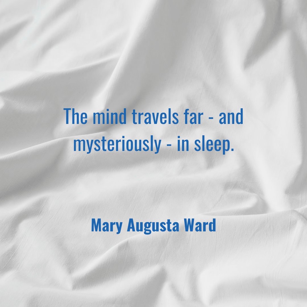The mind travels far - and mysteriously - in sleep. Mary Augusta Ward 

Let your mind 🧠  wander while you dream! 💭

Buy a Springwall mattress today and sleep better tonight 😴