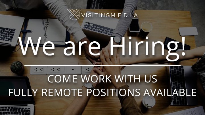 VisitingMedia's tweet photo. We're hiring! View our Account Executive role and apply today: https://t.co/fHs0ufnROk https://t.co/6oB9sEGy8p