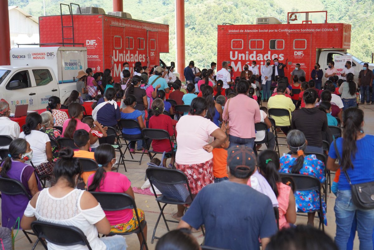 lizconcha's tweet photo. Hoy arrancó la gira de las @UM_oaxaca del @GobOax en la zona #Cuicateca para atender a paisanas y paisanos de San Juan Zapotitlán, San Pedro Sochiápam. Trabajando en equipo para atender las necesidades del Distrito 04. https://t.co/srp3mtR8Cl
