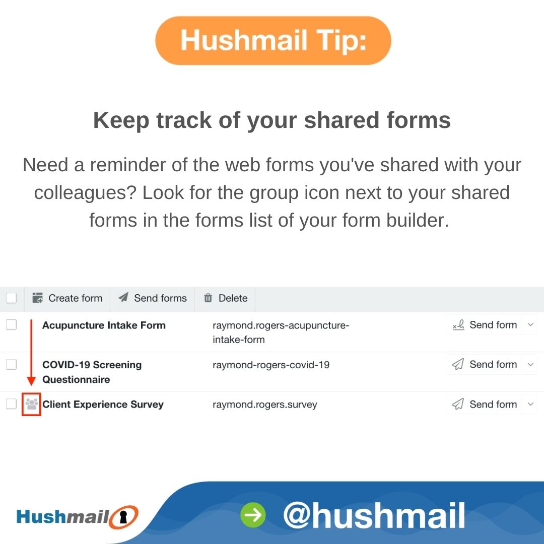 hushmail's tweet photo. #secureform #webforms #onlineforms #practiceforms https://t.co/kXfILF3LUl