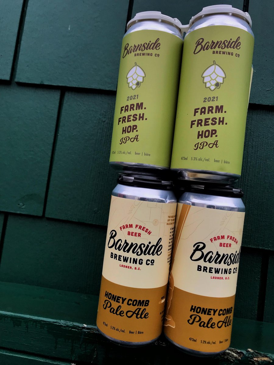 Brewery Creek (@brewerycreek) on Twitter photo Know what you get when you have a brewery on a farm? You get tasty farm fresh beer. Fresh delivery from <a href="/barnsidebrewing/">Barnside Brewing Co.</a>
Farm Fresh Hop IPA 5.3%, fresh Chinook and Cascade hops from right across the road
Honey Comb Pale Ale 5.2%, pale ale buzzing with subtle honey sweet Know what you get when you have a brewery on a farm? You get tasty farm fresh beer. Fresh delivery from <a href="/barnsidebrewing/">Barnside Brewing Co.</a>
Farm Fresh Hop IPA 5.3%, fresh Chinook and Cascade hops from right across the road
Honey Comb Pale Ale 5.2%, pale ale buzzing with subtle honey sweet