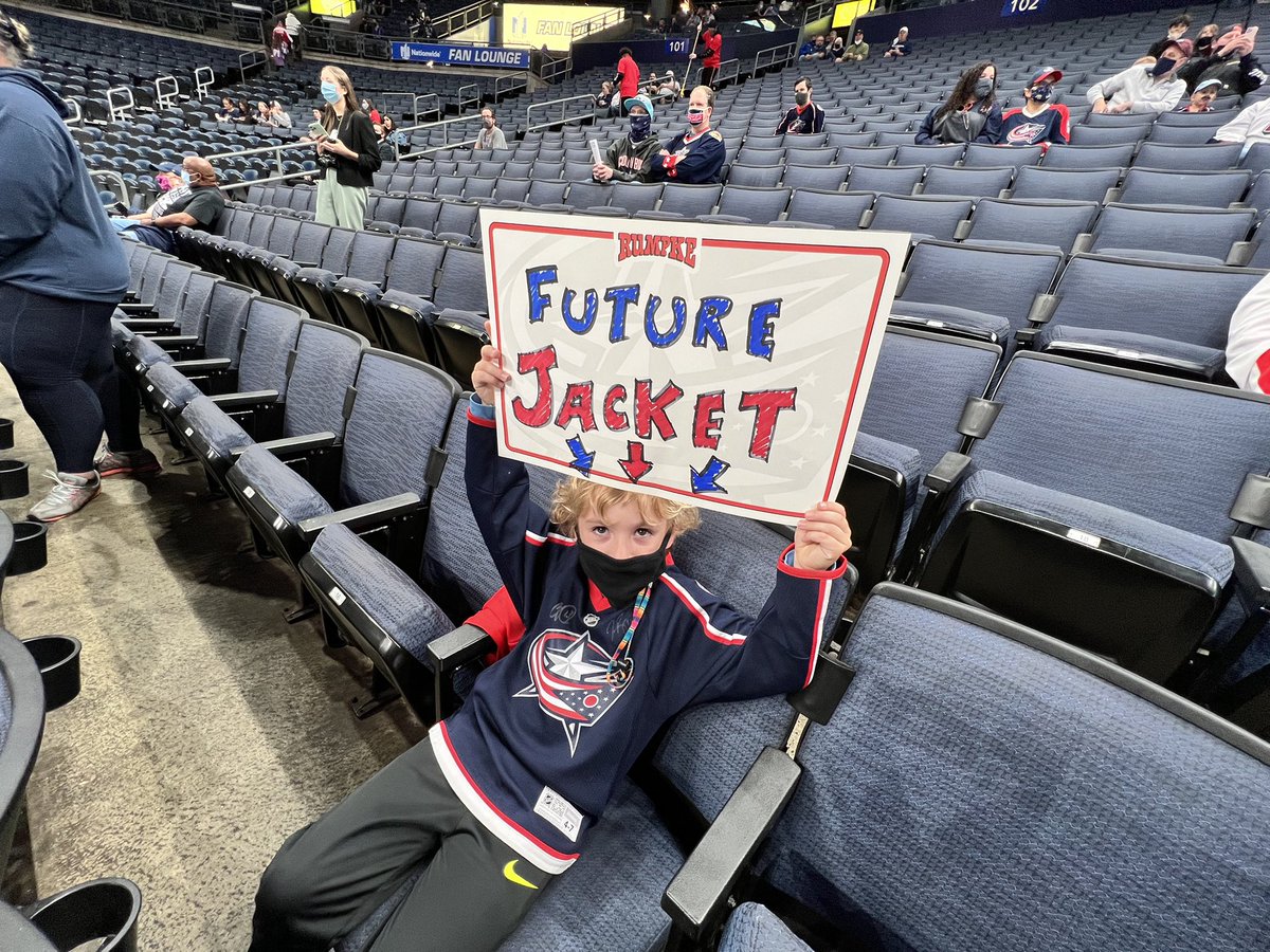 rdeniston's tweet photo. #futurejacket @BlueJacketsNHL #CBJ 🏒 https://t.co/15iUp65uKK