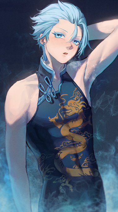 「blue eyes china dress」 illustration images(Latest)｜5pages