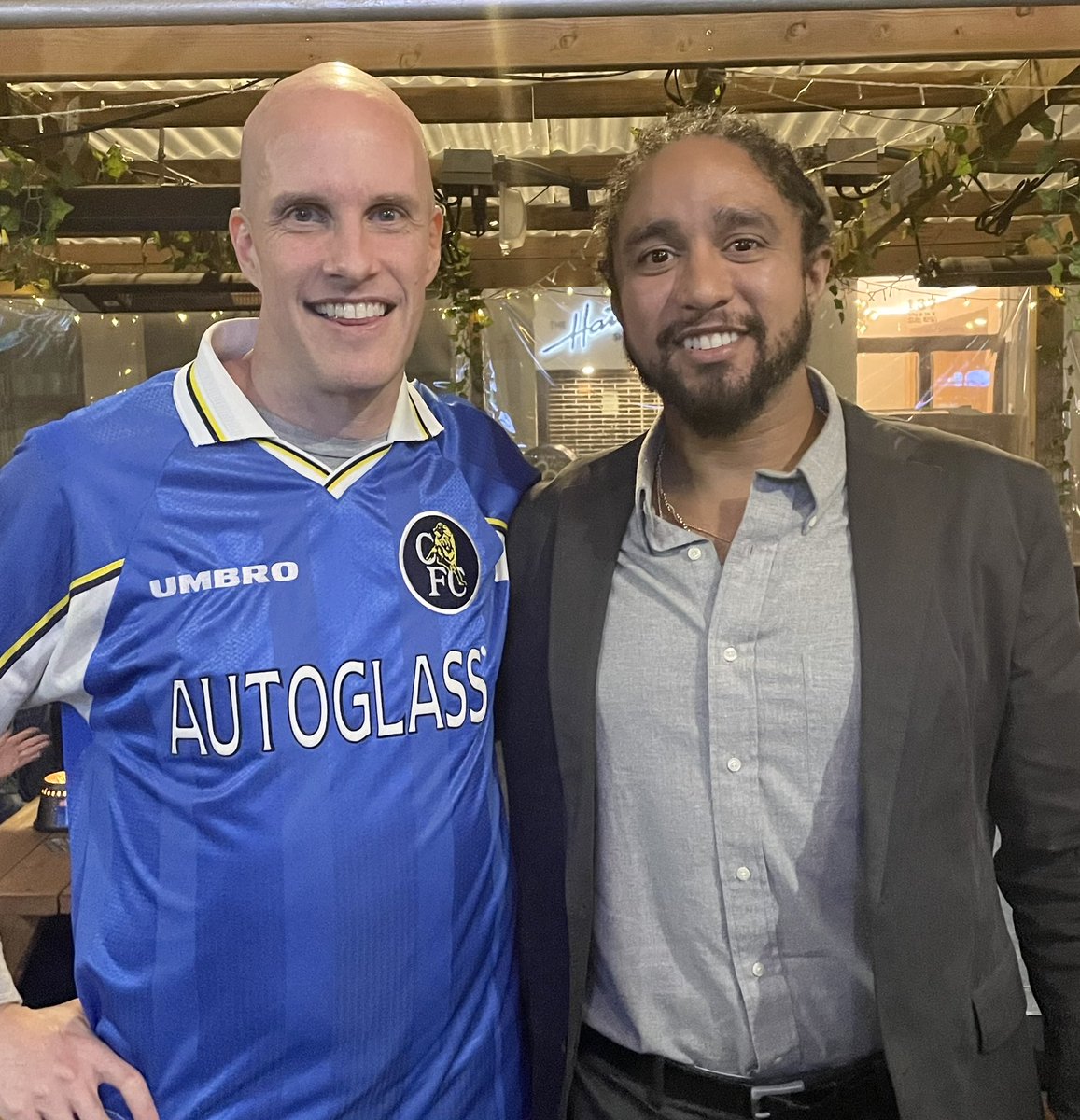 Solid afternoon watching Champions League at <a href="/SmithfieldNYC/">SMITHFIELD HALL</a> with a great group including <a href="/brentmaximin/">Brent</a>.