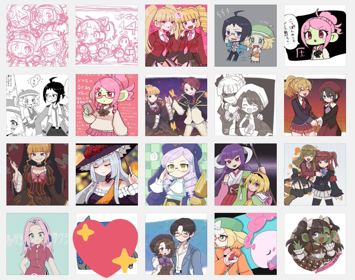 #今月描いた絵を晒そう
今月は描かなくちゃいけないものやサイトの移動であんまり描けなかったな〜!でも頑張って描いたものも多いしお気に入りの絵が増えたかも〜✨(カプ要素:バトベア、カノジェシ、ジョーシャノ、チェレベル、リョ桜、剣薫) 