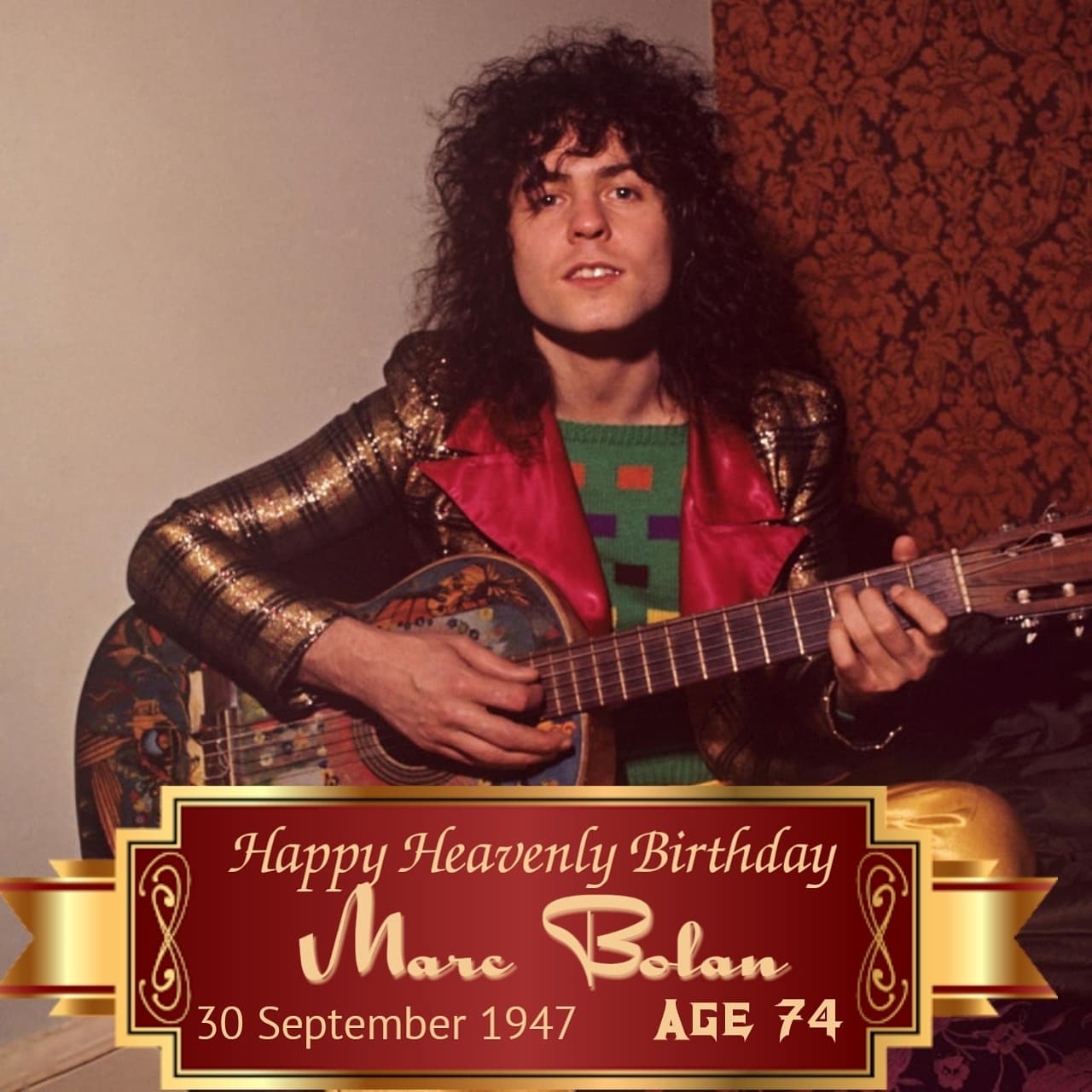 Happy Heavenly Birthday to Marc Bolan    