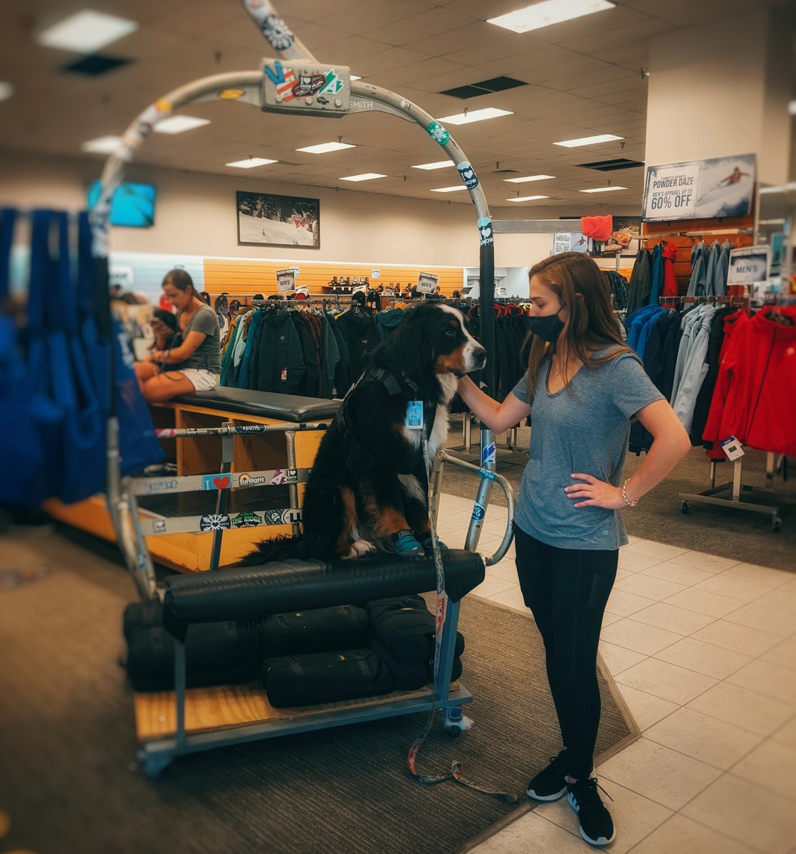 We were so excited to have the best boi Mayor Parker join us during #PowderDaze. 🐾
 Did you get a chance to meet the @officialsnowdog? Tag us in your photos for a chance to be featured! 
 #mayorparker #whosagoodboy #dogsofinstagram #snowdog