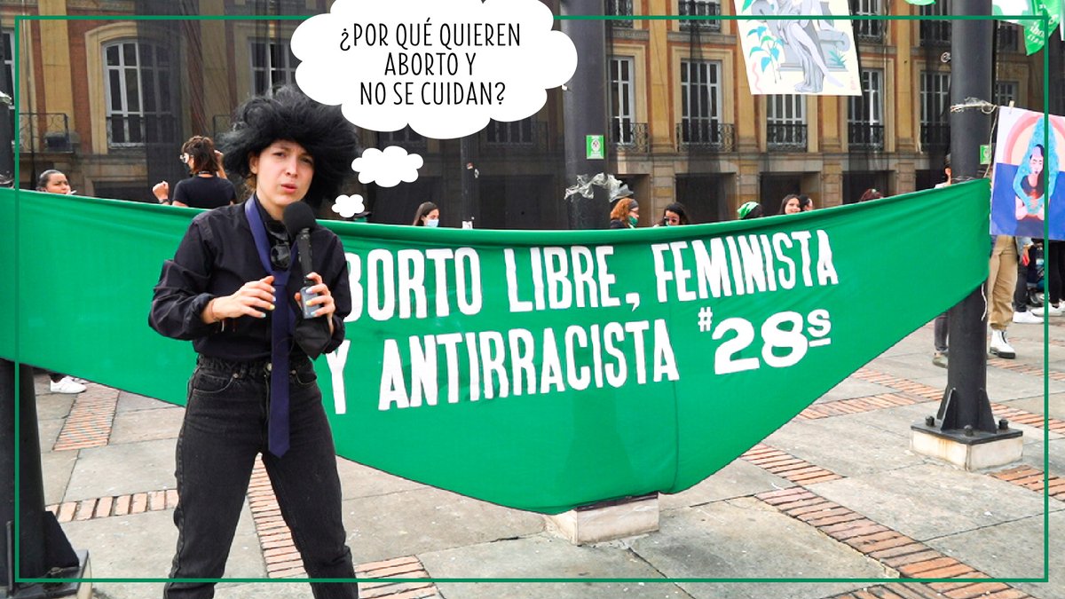 LasIgualadas's tweet photo. ¿Por qué no darlo en adopción en lugar de abortar? ¿Por qué los hombres no pueden tomar una decisión sobre el aborto si ellos también serían padres? Estas y otras preguntas hizo el hombre que se coló a la marcha feminista.  https://t.co/tyVadsk9zY https://t.co/YwDgkQFSDr