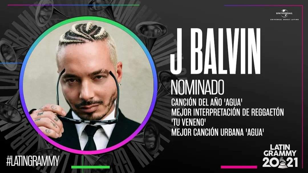 MikeMarin09's tweet photo. Felicidades a JBALVIN  por sus 3 nominaciones a los @latingrammys 🎉🙌 Congrats, Jose!!! ⚡ #LatinGRAMMYs
- Canción del año: Agua
- Mejor interpretación de reggaetón: Tu Veneno
- Mejor canción urbana: Agua

#LaFamiliaMundial #LaFamiliaMéxico 🇲🇽✨ https://t.co/cgqeXGOxlU