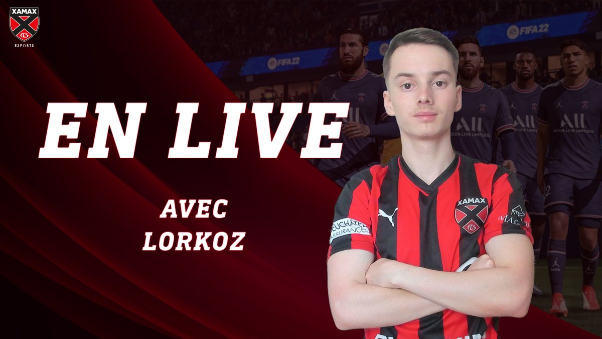 🔴 #Live 

C'est parti pour 24h de #stream avec <a href="/LorkoZ/">Loïc</a> 🙌

Go le rejoindre pour du #FIFA22 , du Pack Opening, des matchs viewers, du Rocket League avec ses acolytes <a href="/ClyvesDucommun/">Clyves Snakeraider Ducommun #ZLAN 2022</a> et <a href="/Natrob00/">Nathan</a> 

twitch.tv/xamaxesports

#AllezXamax 🔴⚫️