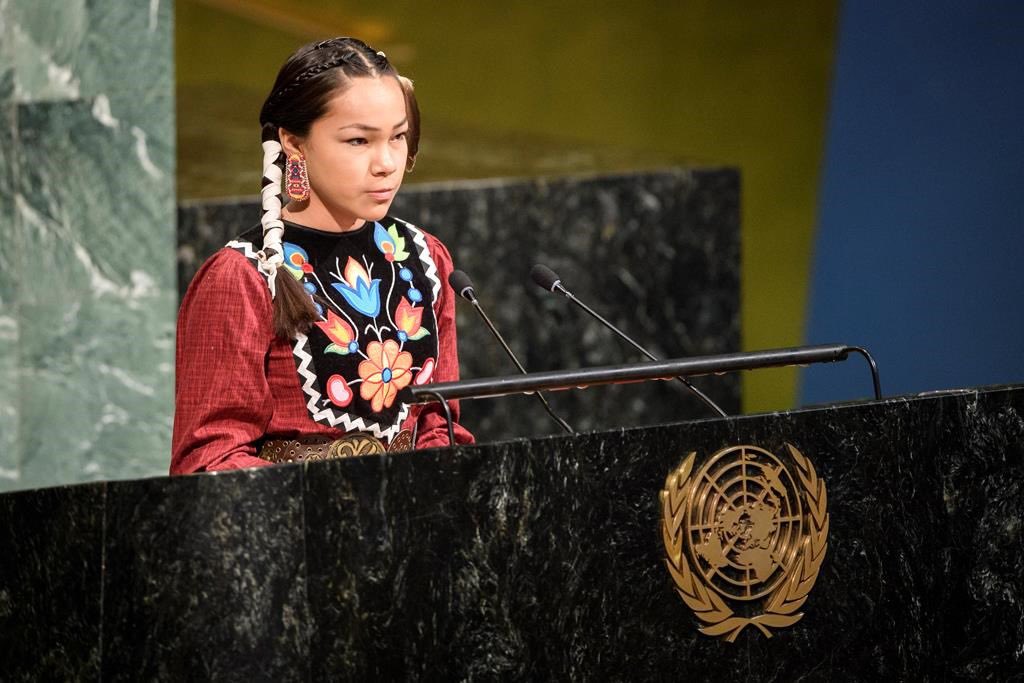 Inspired again by <a href="/AutumnPeltier1/">Autumn Peltier, Water Advocate</a> 🧡 💦 Thank you for hosting <a href="/NCTR_UM/">NCTR</a> for all of this week’s learning. Last year we used Autumn’s 2018 speech to <a href="/UN/">United Nations</a> as an oral comm. mentor text <a href="/Rousseau_HWDSB/">Rousseau School</a> <a href="/HWDSB/">HWDSB</a> #truth #reconciliation  youtu.be/nloMR18fR-A