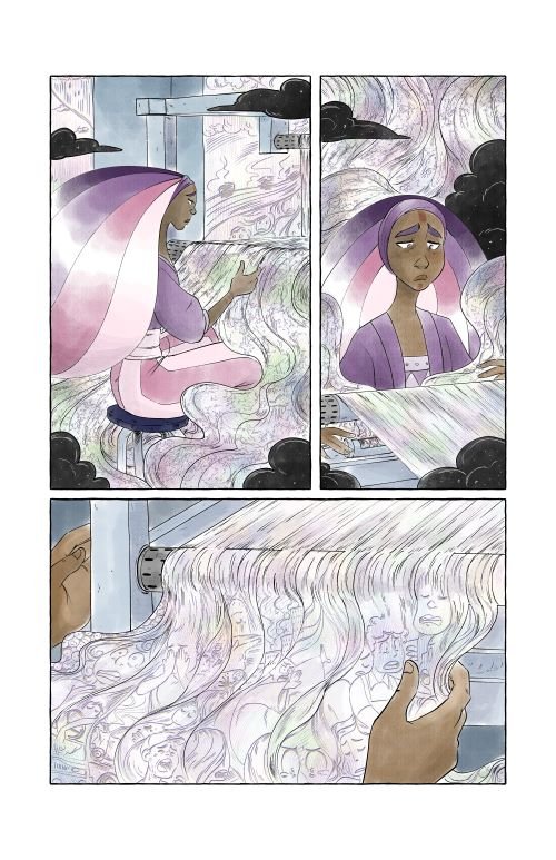 Loom, the weaver of reality, reconsiders her job

From <a href="/jeypawlik/">Jey - I'm not here anymore, follow me elsewhere!</a> and <a href="/ClarkMoreau/">Clark Moreau</a>