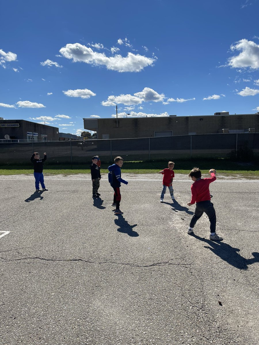 Enjoying the beautiful sunshine this afternoon!