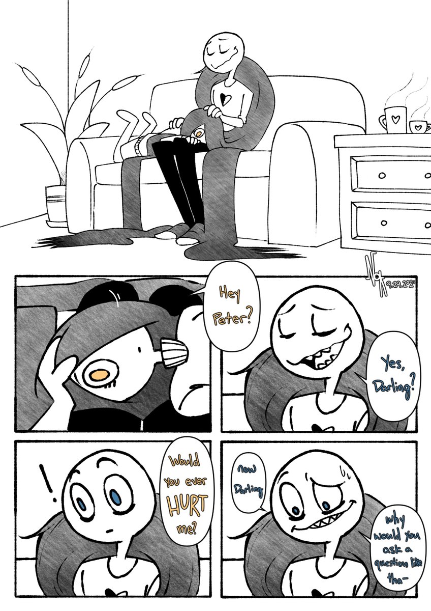 Th3_D00R's tweet photo. ⚠️Uncanny Valleys Ahead⚠️

A Tough Question for a Liar (1-4/5)

#YourBoyfriend #YourBoyfriendGame #YourBoyfriendfanart #YourBoyfriendGamefanart #YourBoyfriendPeter #YourBoyfriendYN https://t.co/If4nqHhsV5