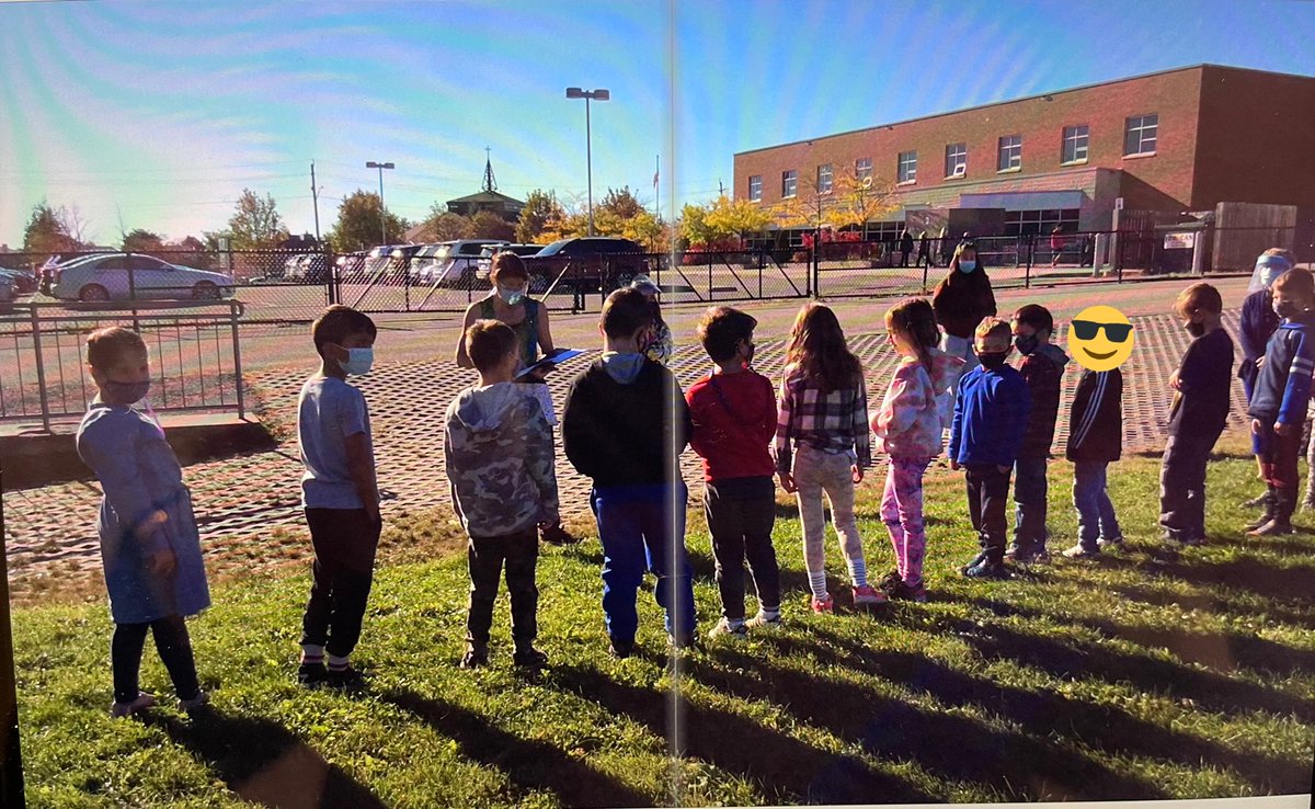 So proud of my class during today’s fire drill!
