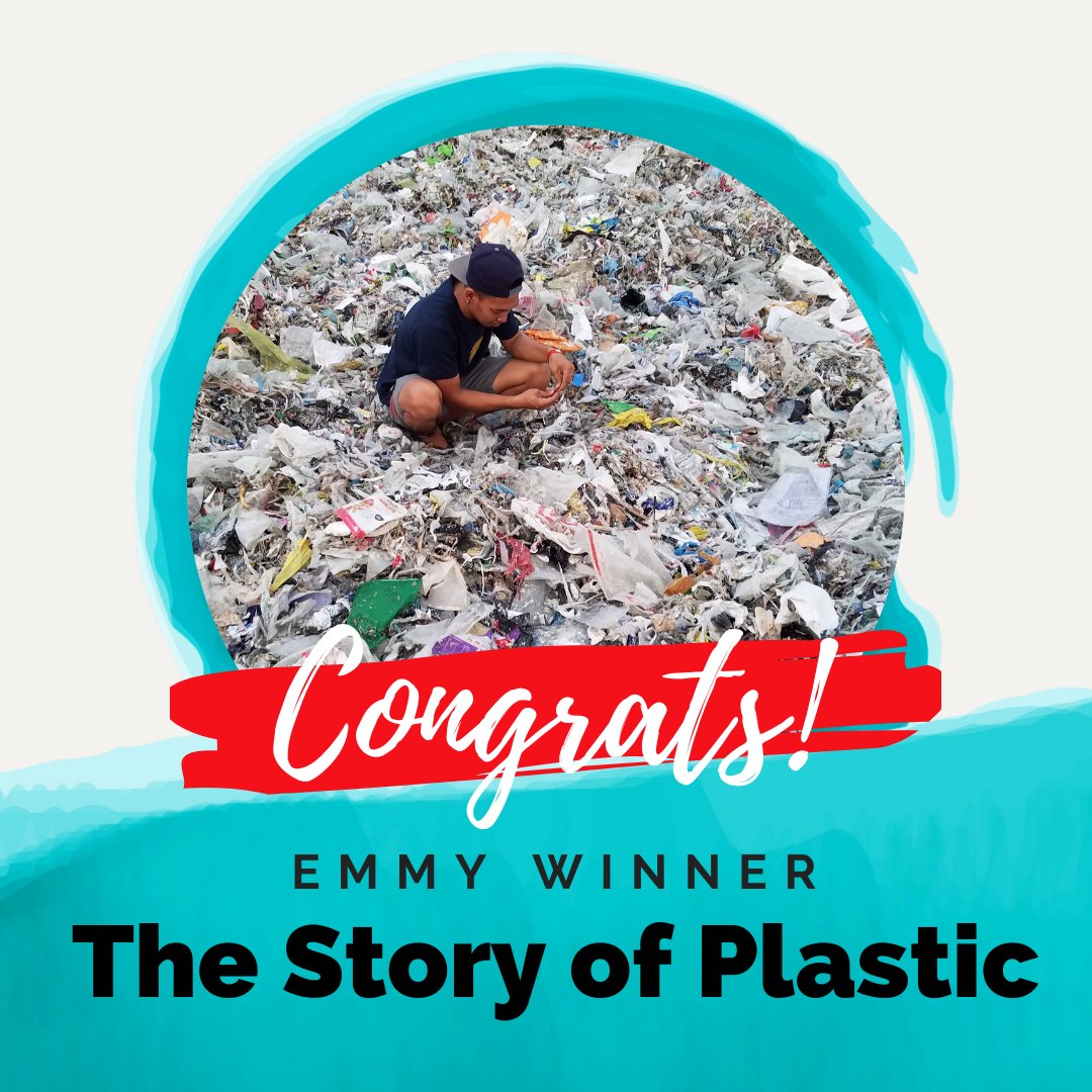 PlasticPollutes's tweet photo. 🎉Congrats to tonight’s #Emmy Winner, #StoryofPlastic. The film that speaks truth to plastic pollution. @Discovery has made the film FREE to watch on their youtube channel, extending through the end of Nov!  https://t.co/rHD9L2FpC3
@storyofstuff  @brkfreeplastic @PeakPlastic https://t.co/urrjxgz38E