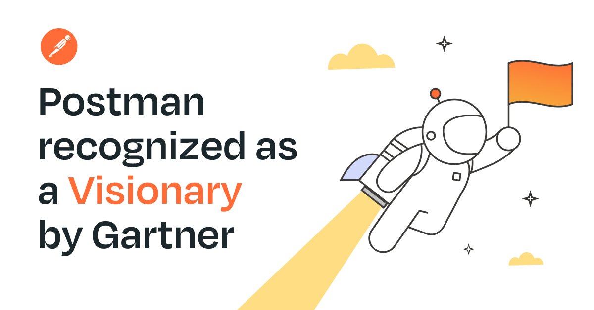 Today, we're excited to share that Postman has been recognized as a Visionary by Gartner in the Magic Quadrant for Full Lifecycle API Management.
