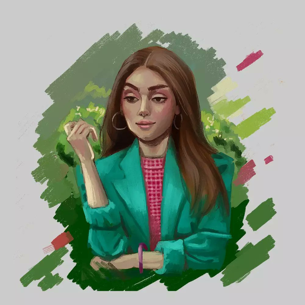 Annesart97's tweet photo. Hoy les traigo a ruby , en mi práctica de color.
Últimamente estoy obsecionada con la brocha de óleo y no puedo parar de usarla .
#sexeducation #rubyandotis #netflixserie #artelatino #ilustration #fanart #ilustracionvenezuela https://t.co/Td0fc1D24G