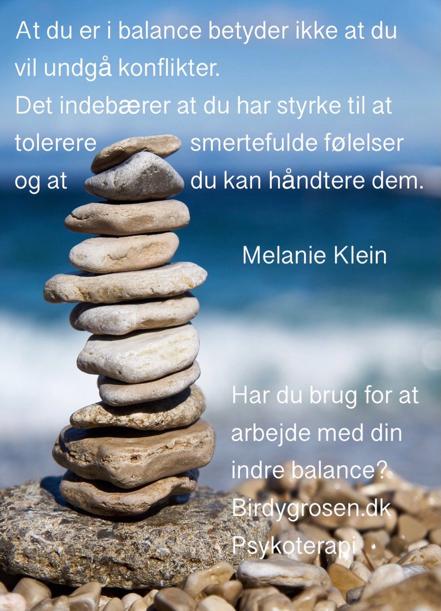BirdyGrosen's tweet image. Indre balance - din styrke til at håndtere dine udfordringer #personligudvikling #indrebalance #gestaltterapi #instadaily #instaday #psykoterapi #indrestyrke