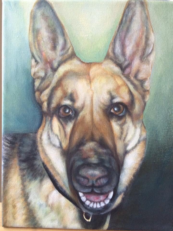 🐕警察犬　#Mypainting #k9dog #RIP 
#commission #order #dog #dogs #doglife #art #artwork #artist #acrylicpainting #paint #painting #pet #pets #絵 #ペット
 #依頼品 #アクリル画 #犬 #肖像画 #portrait #petportraitartist #commissionart #doglover #dogstagram #犬好きさんと繋がりたい