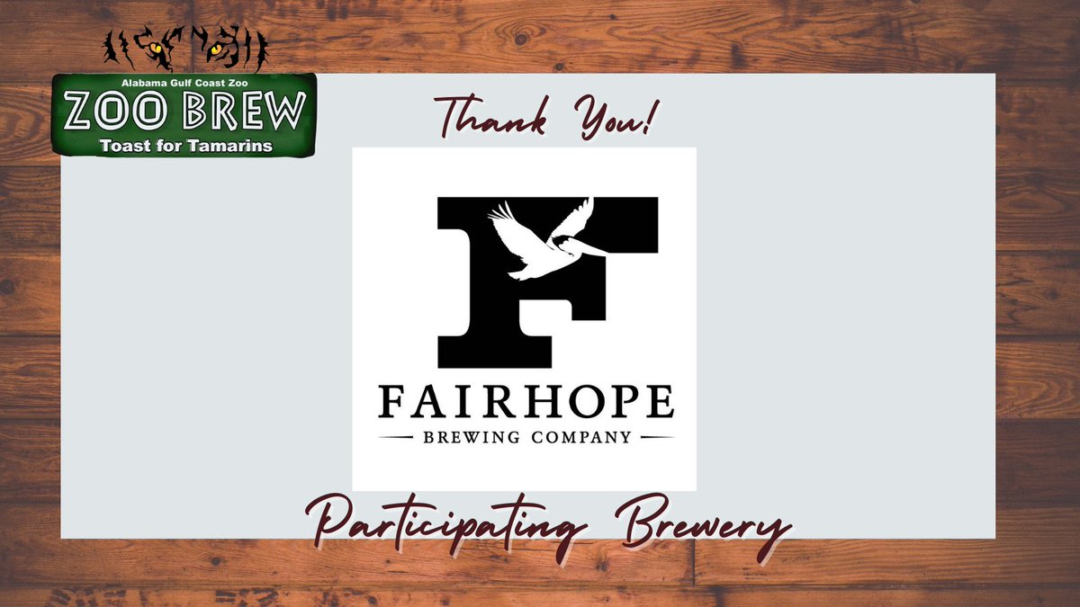 ALGulfCoastZoo's tweet photo. Guess who's bringing the Cheap Sunglasses to ZOO BREW along with a few other of their delicious brews for you to try, that's right @FairhopeBrewing! Get your tickets today https://t.co/iLF0miweW5 #AGCZooBrew #DrinkingforaCause https://t.co/sCDoqzfVzD