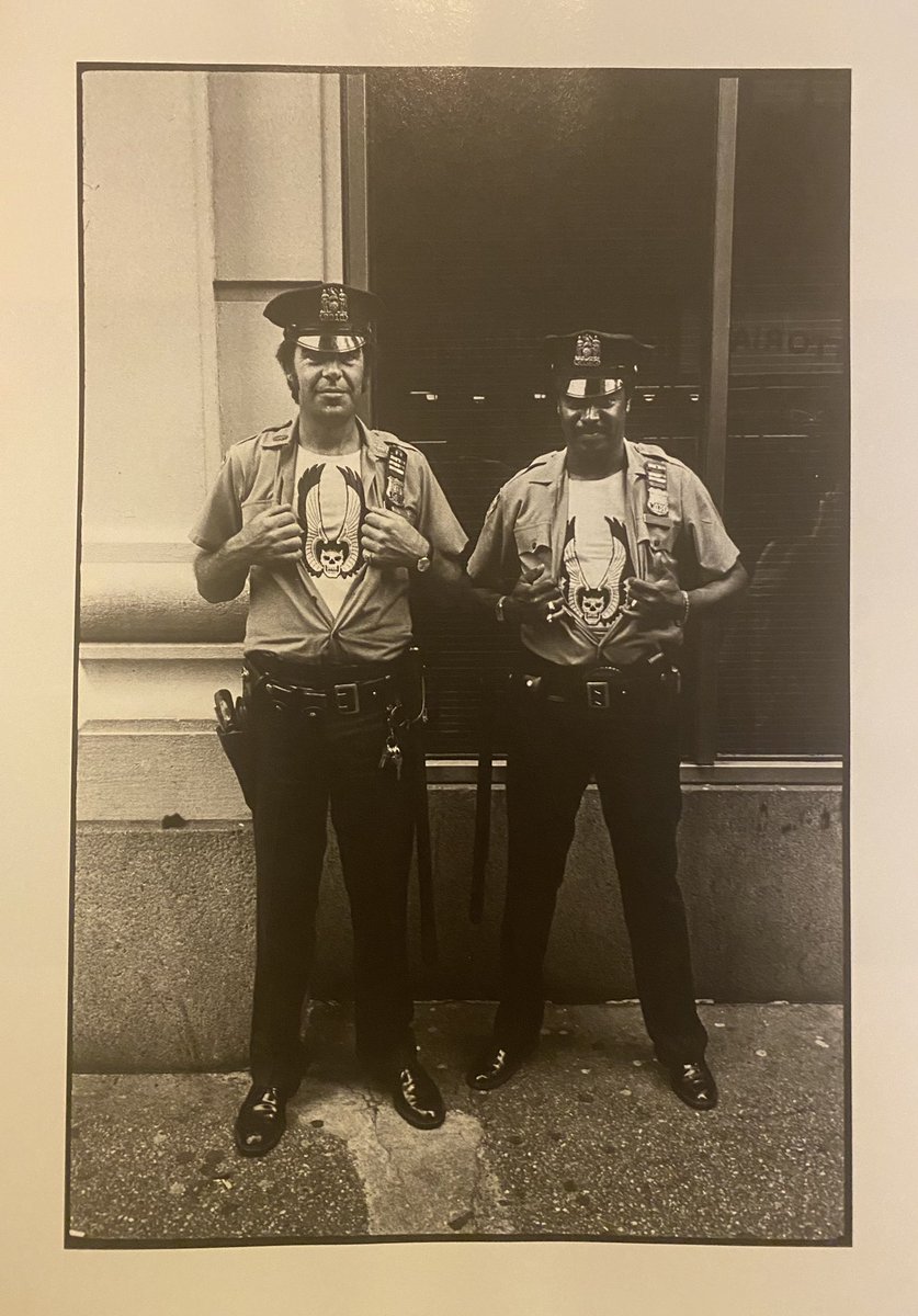 Tonight <a href="/NYPDPBMS/">NYPD Manhattan South</a> visited the Daniel Cooney Gallery that featured photographs from Jill Freedman's book Street Cops which was published 40 years ago in 1981. It was an honor to meet the retired men and women Police Officers from the <a href="/NYPD9Pct/">NYPD 9th Precinct</a> who appeared in her book 40 years ago
