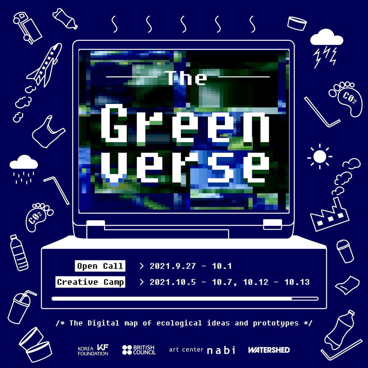 Open call for <The Greenverse>, a creative camp to develop ideas addressing climate change, with <a href="/KoreaFoundation/">KoreaFoundation</a>, <a href="/krBritish/">British Council Korea</a>, and <a href="/wshed/">Watershed</a> 🌏 ⬇️
nabi.or.kr/page/board_vie… 
#theClimateConnection #COP26 #CreativeCommissions #TogetherForOurPlanet #KF #KoreaFoundation #britishcouncil