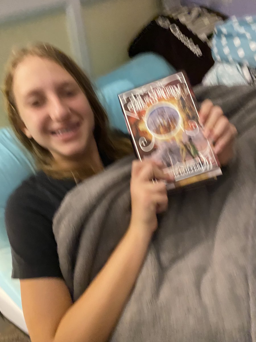 derrickhershey's tweet photo. @chriscolfer you just became my daughters favorite author.  Thanks for writing great stories…she is a beyond motivated reader bc of you. https://t.co/C3obprfsKb