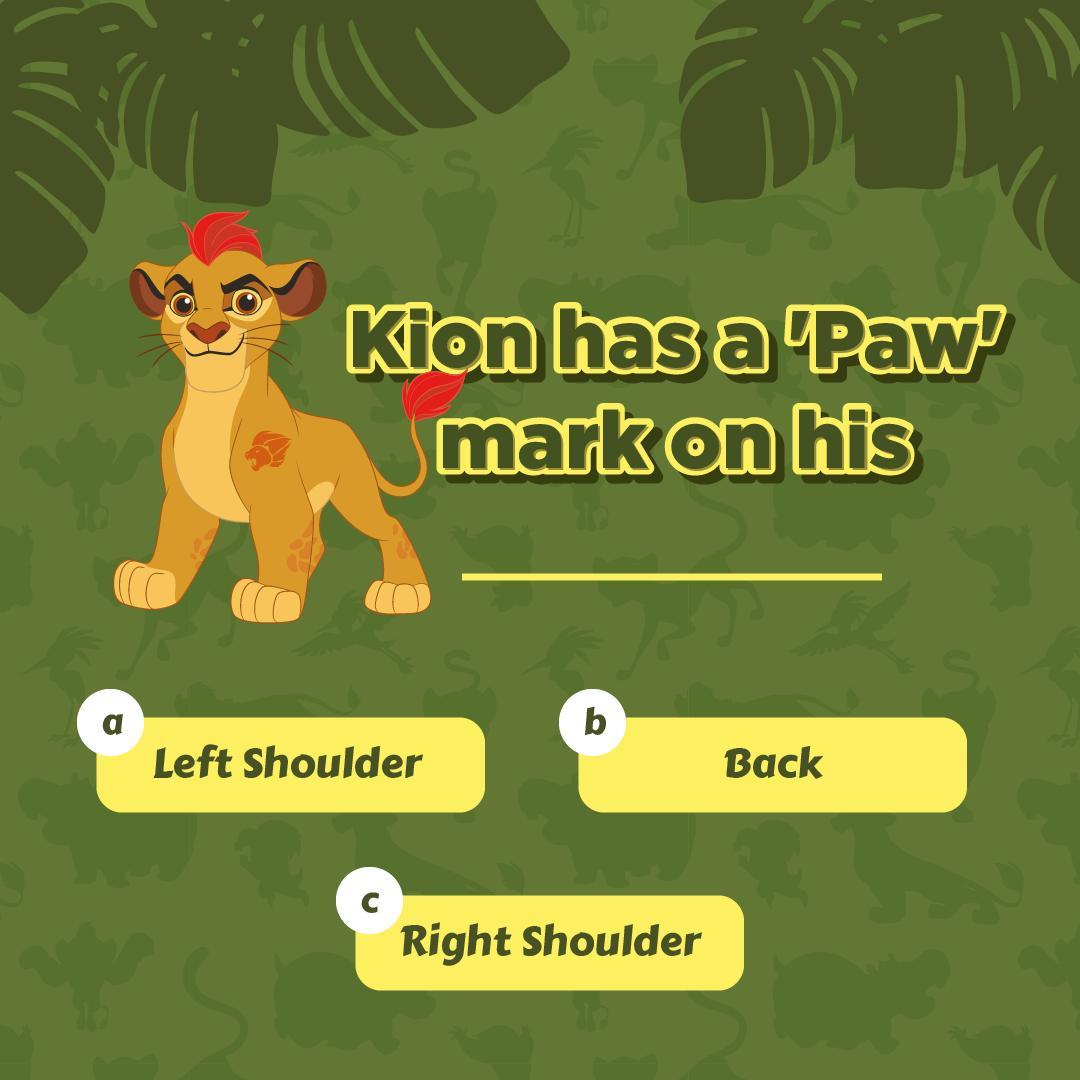 If you get this right, we promise you're a part of Pride Lands too! Comment away. #DisneyJunior #DisneyJuniorIndia #LaughLearnPlay #LearnWithJunior #DisneyLearning #DisneyQuiz #TheLionGuard #Kion #GuessingGame