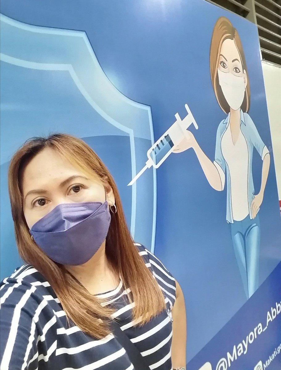 Symphony_red's tweet photo. I Feel Safe ngayong fully vaccinated na ako.Regardless kung anong brand ng bakuna, nandon ang sense of security mo na may protection ka against the virus.
Magpa bakuna na and let's go! #VaccToNormal
#ModernaVaccine
#FullyVaccinated
Thank You again, City Government of Makati https://t.co/s6MNcqj3KI