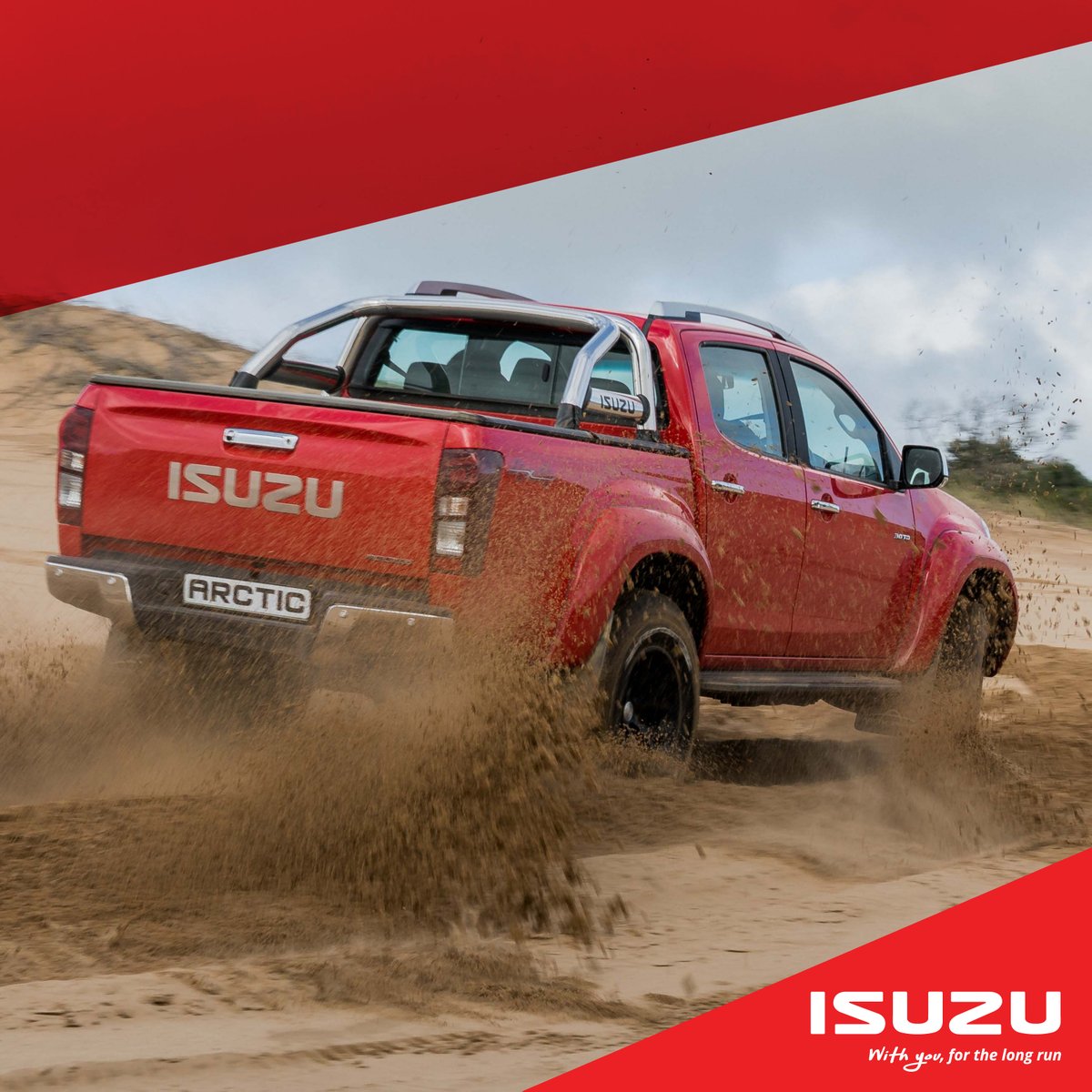 AutoworldZ's tweet image. Do you know what suspension does that AT35 Arctic Truck have? Put your answers in the comments section below. 

#AutoworldZW #Isuzu #DMAX #AT35 #ArcticTruck