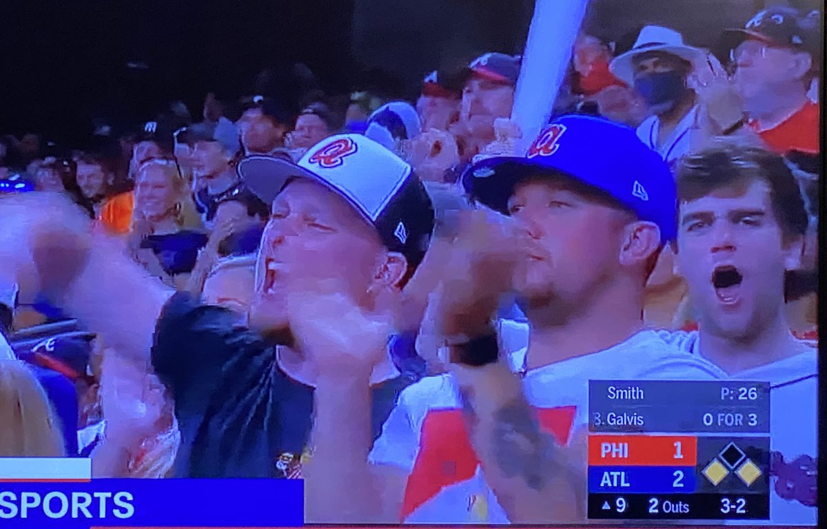 Apparently the Fox 5 Sports Recap included my cameo from Tuesday. Down to Magic Number 1! #GoBraves
