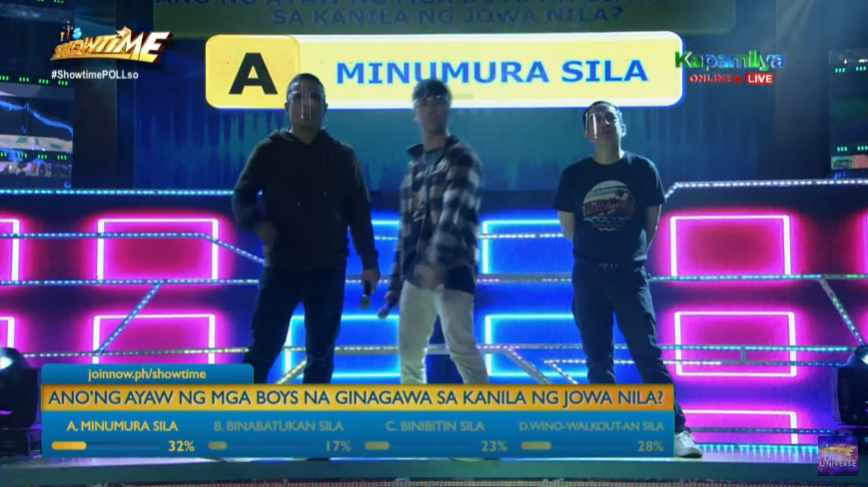 ViceGandaorg's tweet photo. itsShowtimeNa: NaPOLLsuhan ng Madlang People ang Poll-The-Win Question #5 ngayong #ShowtimePOLLso Huwebes! Congratulations! https://t.co/4mxyMIYQkx