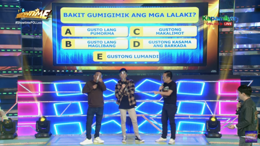 ViceGandaorg's tweet photo. itsShowtimeNa: MaPOLLsuhan kaya ng Hashtag Funny ang Poll-The-Win Question #6 ngayong #ShowtimePOLLso Thursday? https://t.co/B5PdU1z7B5