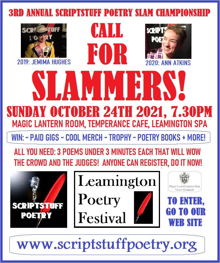 scriptstuff's tweet photo. Still time to register for the Poetry Slam at the Leamington Poetry Festival.  Names drawn from a hat on October 10th, apply at https://t.co/Jy8cirG0CF https://t.co/wzrDMoNM18