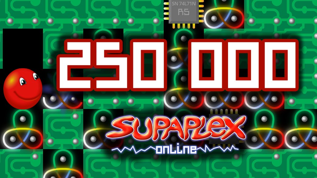 Two hundred fifty thousand solved levels! Quarter a MILLION! Years of gameplay time! Watch the demo #250000 played by Anonymous here: bit.ly/3uqeNYv
