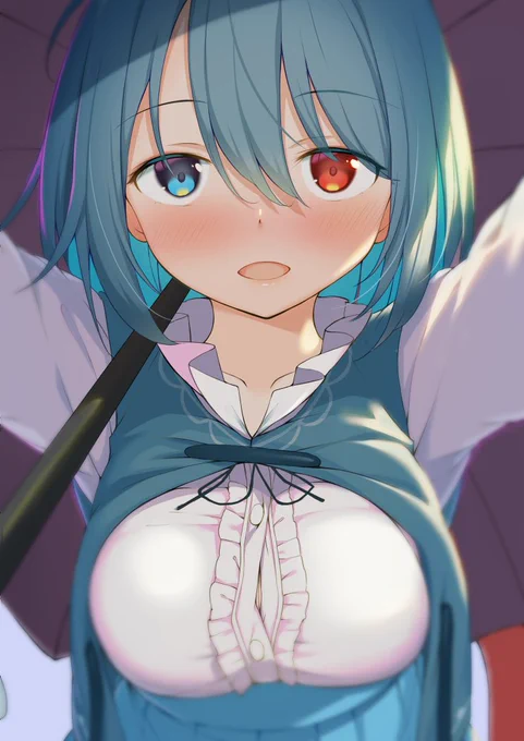驚かそうとしたら変な空気になった小傘ちゃん… 