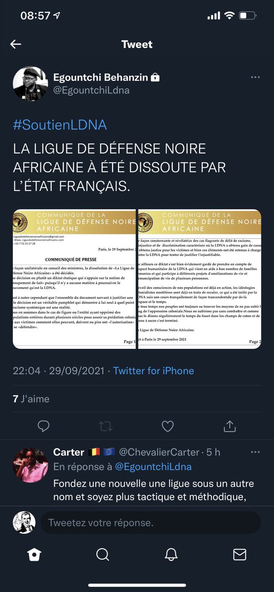 ImTheFredo's tweet photo. Mdr lol ptdr #LDNA #dissolutionLDNA https://t.co/tEHZaetyBZ