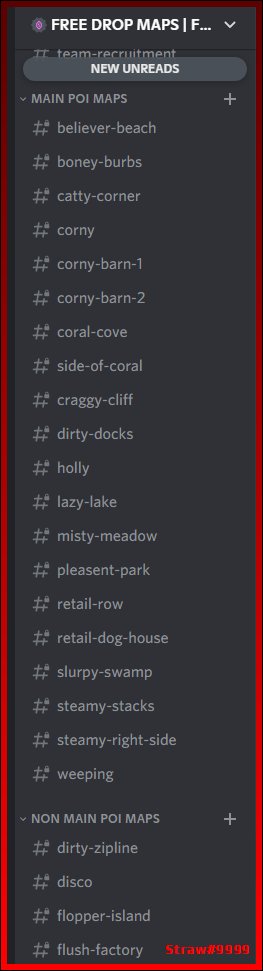 ItzStraw's tweet photo. Who wants an invitation to our FNCS Drop Maps server?

♥️ + ♻️ = invite https://t.co/vSeTn7itQV