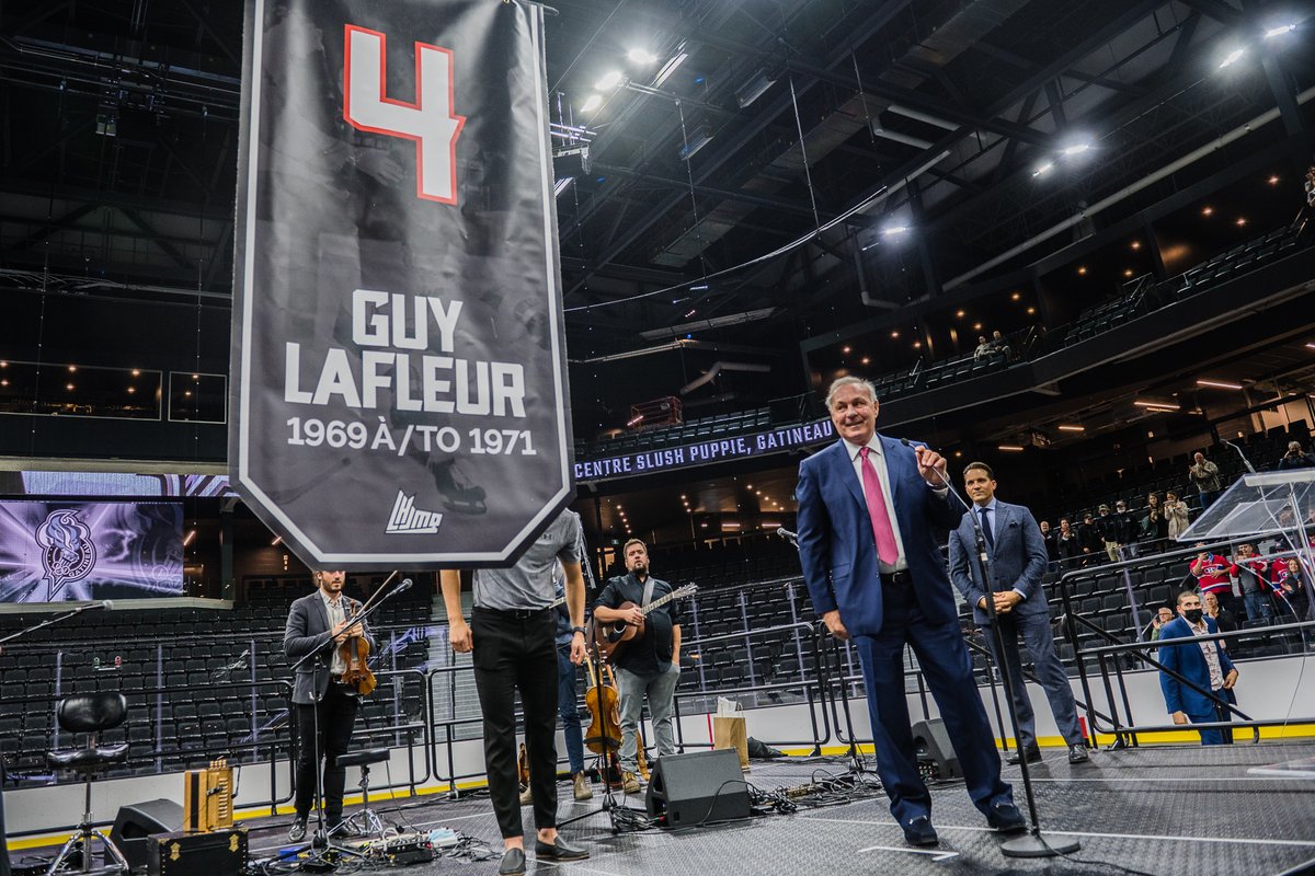 OlympiquesGAT's tweet photo. Une soirée magnifique et émouvante à tous les niveaux.

A magnificent and touching evening on every possible level.

#GuyLafleur https://t.co/ZSJcOwnrs1