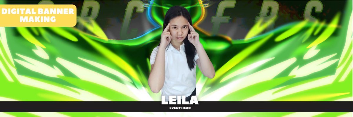 LEmeraldArchers's tweet photo. Digital Banner Making 🎨

#WinLissamine!🏆
#FeroxArchers🏹💚
#IgnitionOfTheVictorsTorch
#TournamentOfVictors
#CONQUEST2021
#MTDays2021 https://t.co/WAkYh4g4uE
