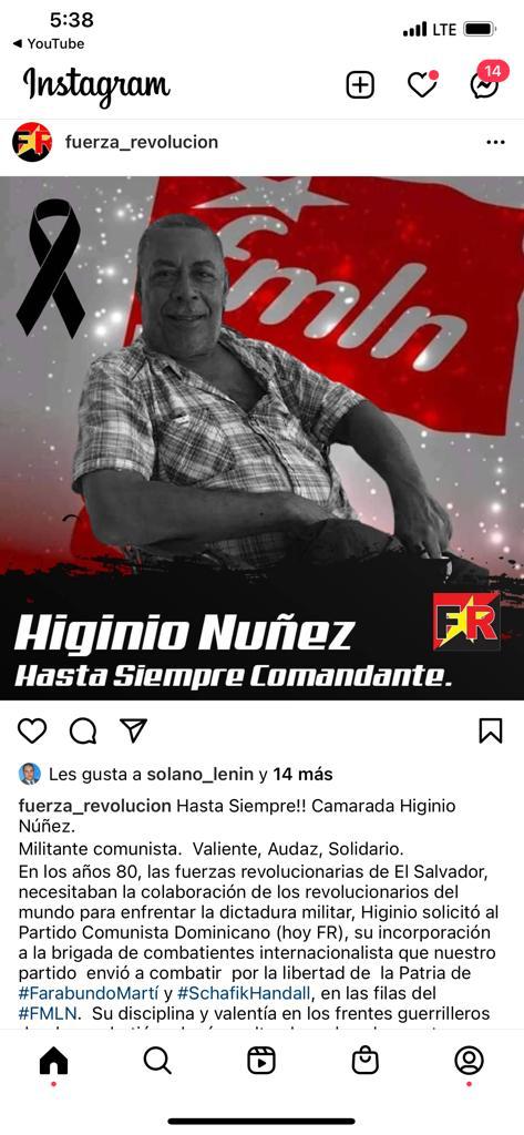 Hasta la victoria, siempre, comandante. @KeniceLe @nieves_rd @FLagos_Neumann @Luismaura1355M @FMLNoficial @FMLNDeptalSS @CMontoya64_ @bustingorri721 @TorunoAnielka @anisleyfuentes1 @LaKstaana @nica_rojaynegra @DiablaSandi @Jay_Clandestino @HerreracAngeles @intiillimani79