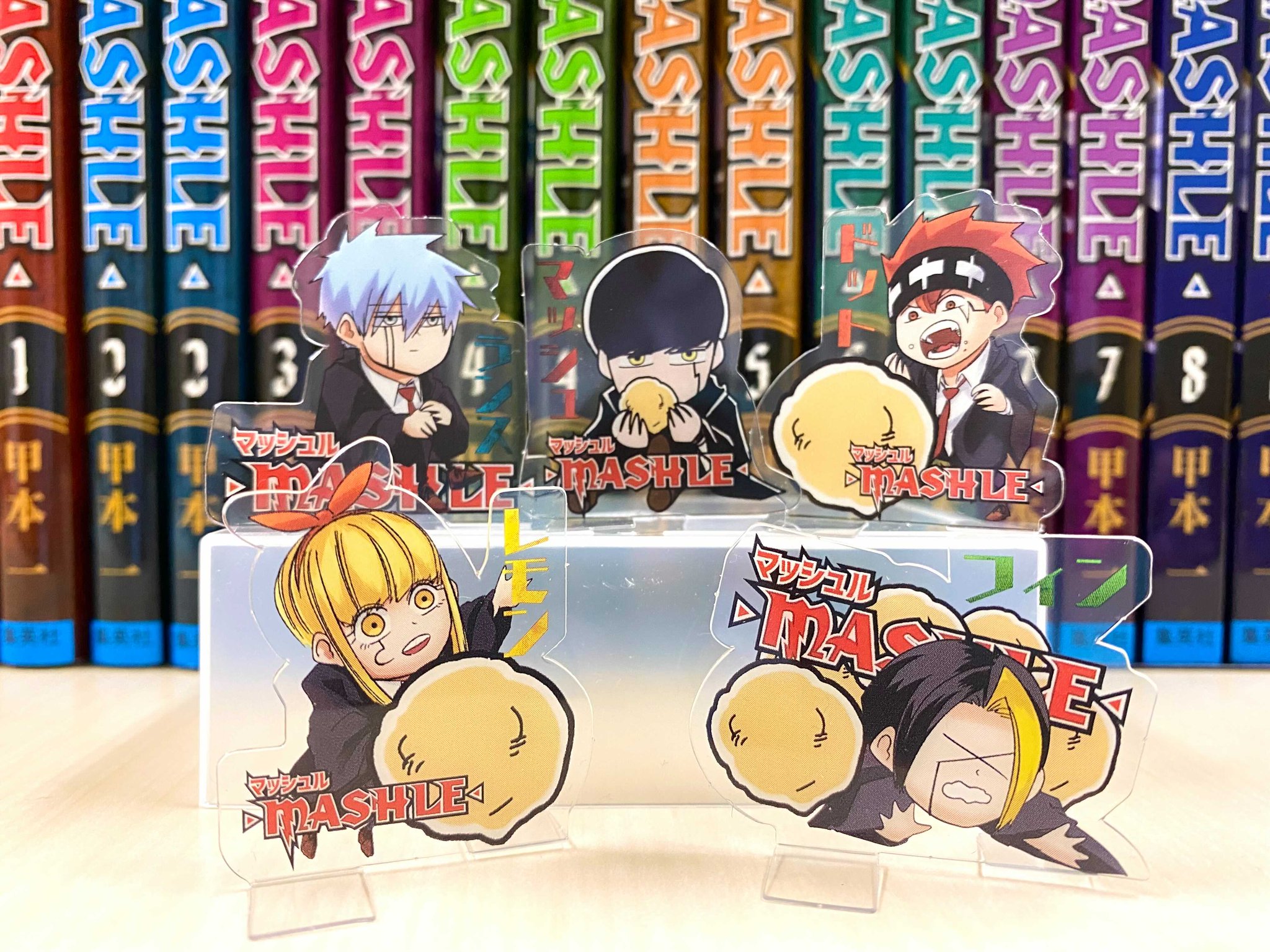 マッシュル　MASHLE 8巻セット！ ミニステッカー付き！ マッシュル-MASHLE-公式 on X: 