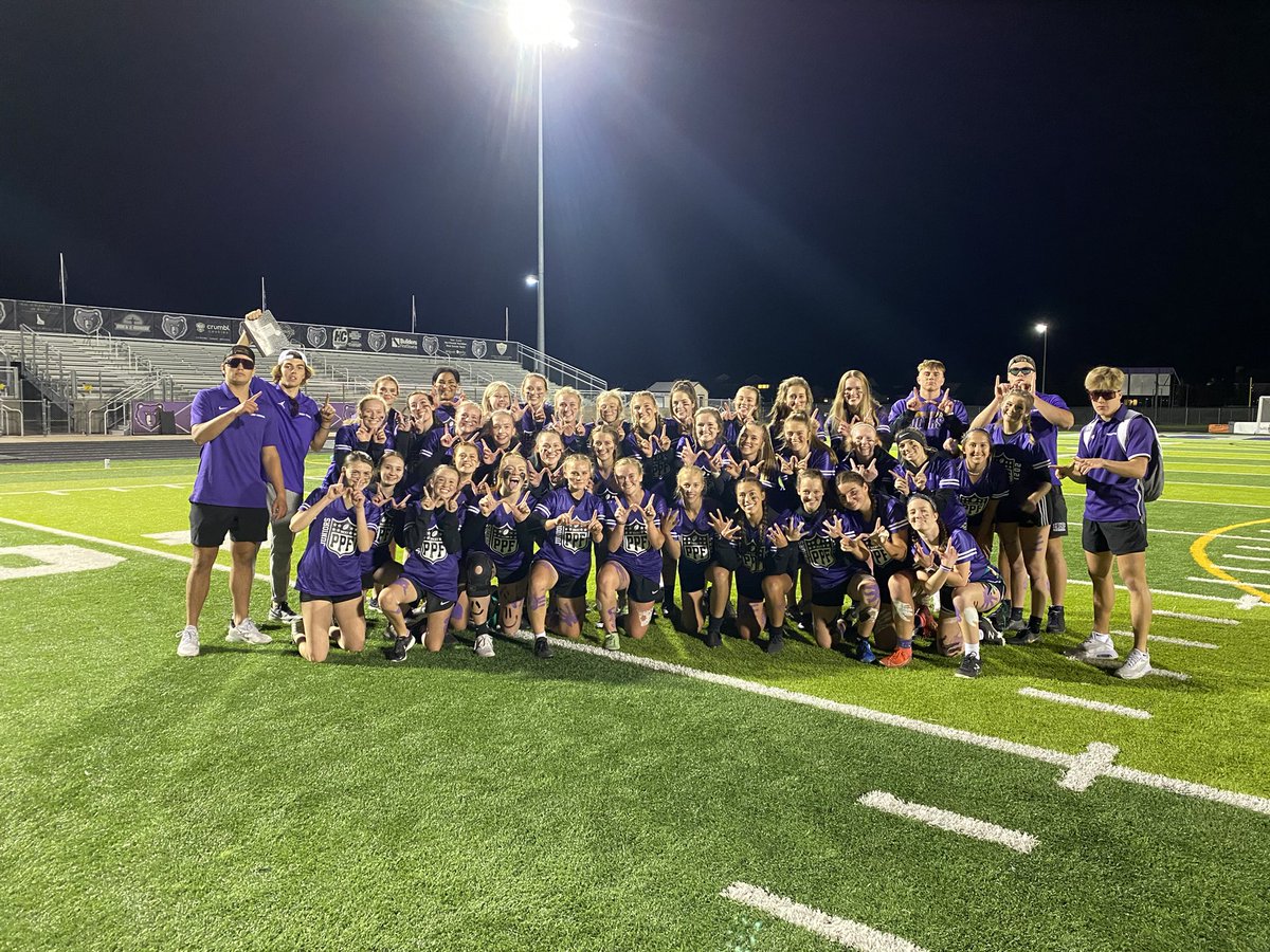 Rocky powderpuff game kicking off homecoming week! Great showing from both junior and senior classes. Juniors won a tough game 14-6. Good luck to the football team Friday.