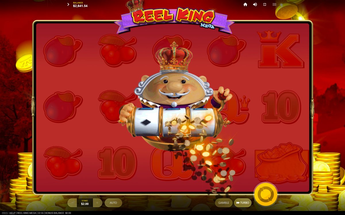 bet_swagger's tweet photo. Reel King Mega by @RedTigerGaming
This new game is a 5x3 #slot with up to 20 #paylines & a max win of 500x. Up to 5 Reel Kings may be triggered to spin their own #special set of reels for a guaranteed #win
Play now: https://t.co/XKQpxZMYCF
#bigwin #regal #king #winner #Vegas https://t.co/c2fqMeUpS4
