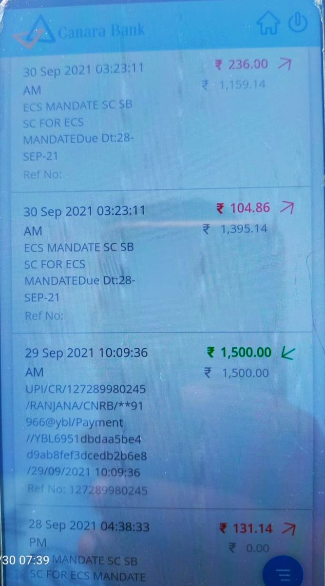 <a href="/Bajaj_Finserv/">Bajaj_Finserv</a> 
#Return my money
Bajaj Finserv ने ECS MENDATE के नाम पर मेरे एकाउंट से काफी रु काट लिए है जबकि मेरे पास कोई लोन नही है एक EMI कार्ड है उससे भी कुछ भी खरीदा नही है <a href="/RBI/">ReserveBankOfIndia</a> <a href="/aajtak/">AajTak</a> <a href="/canarabank/">Canara Bank</a>