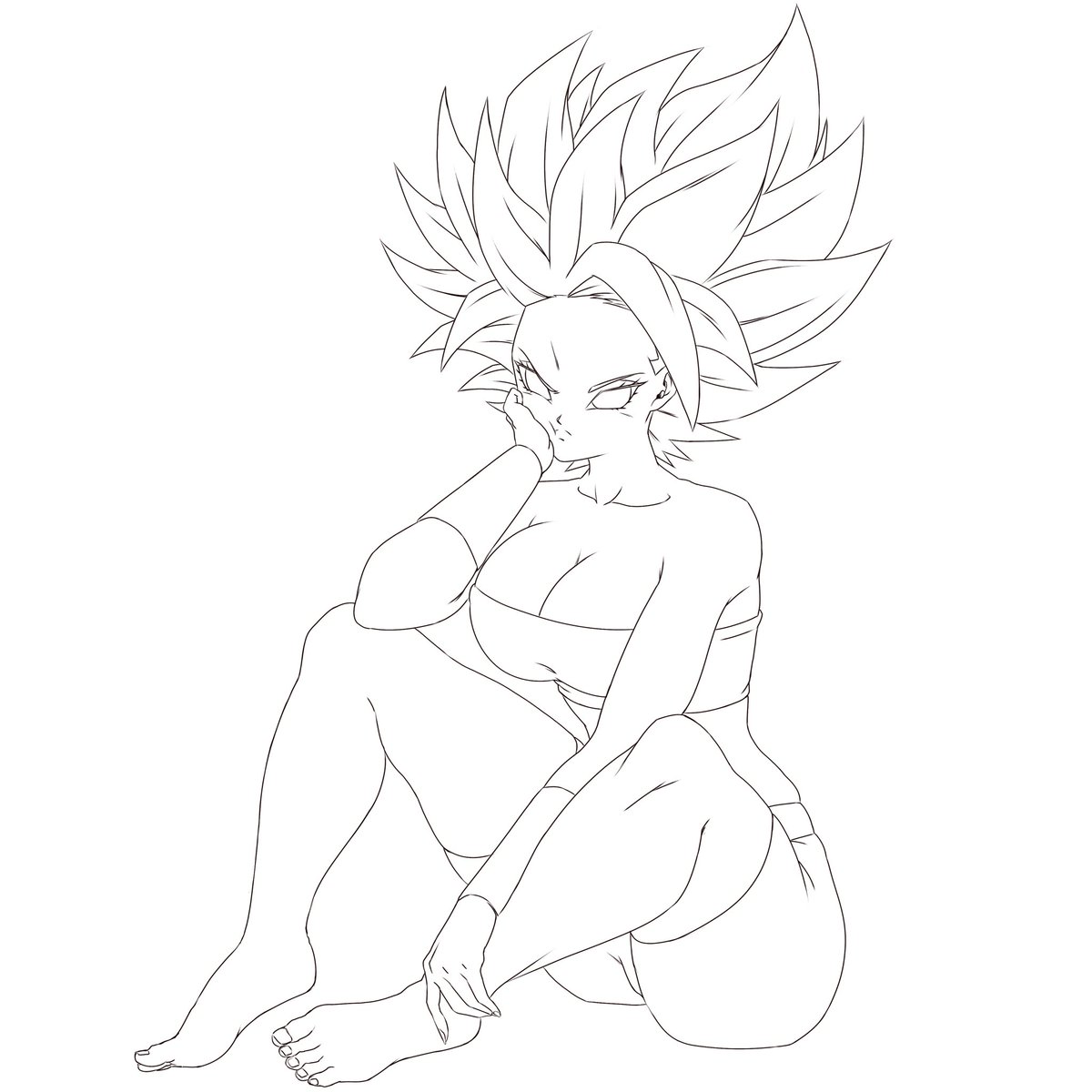 THICC lineart.