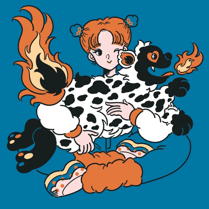 💙🧡 